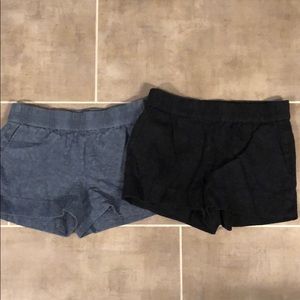 *TWO PAIRS* JCrew Pull-On Shorts